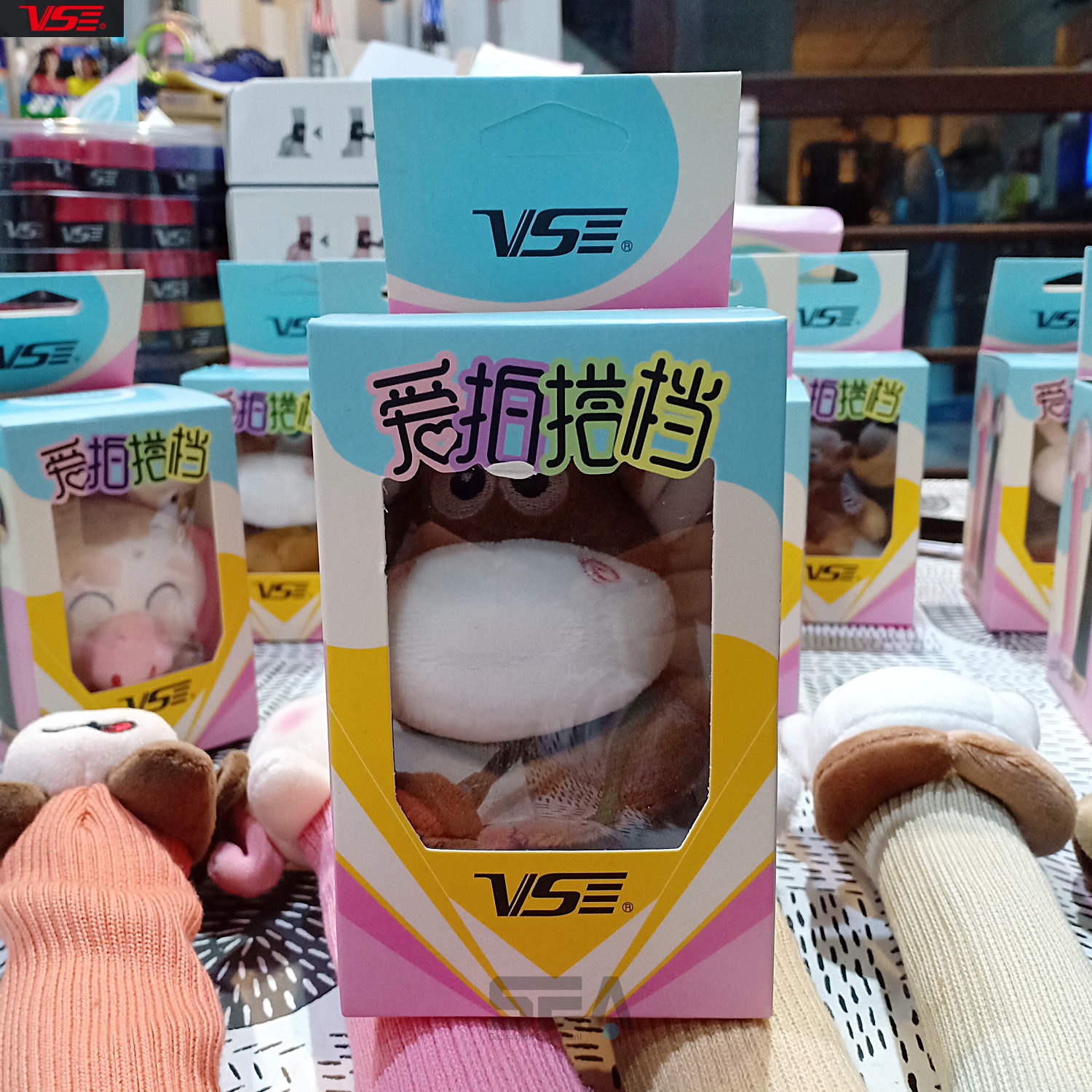 ปลอกใส่ด้ามไม้แบดลายรูปสัตว์น่ารัก VENSON VG019 ปลอกใส่ด้ามไม้แบดลายรูปสัตว์น่ารัก VENSON VG019