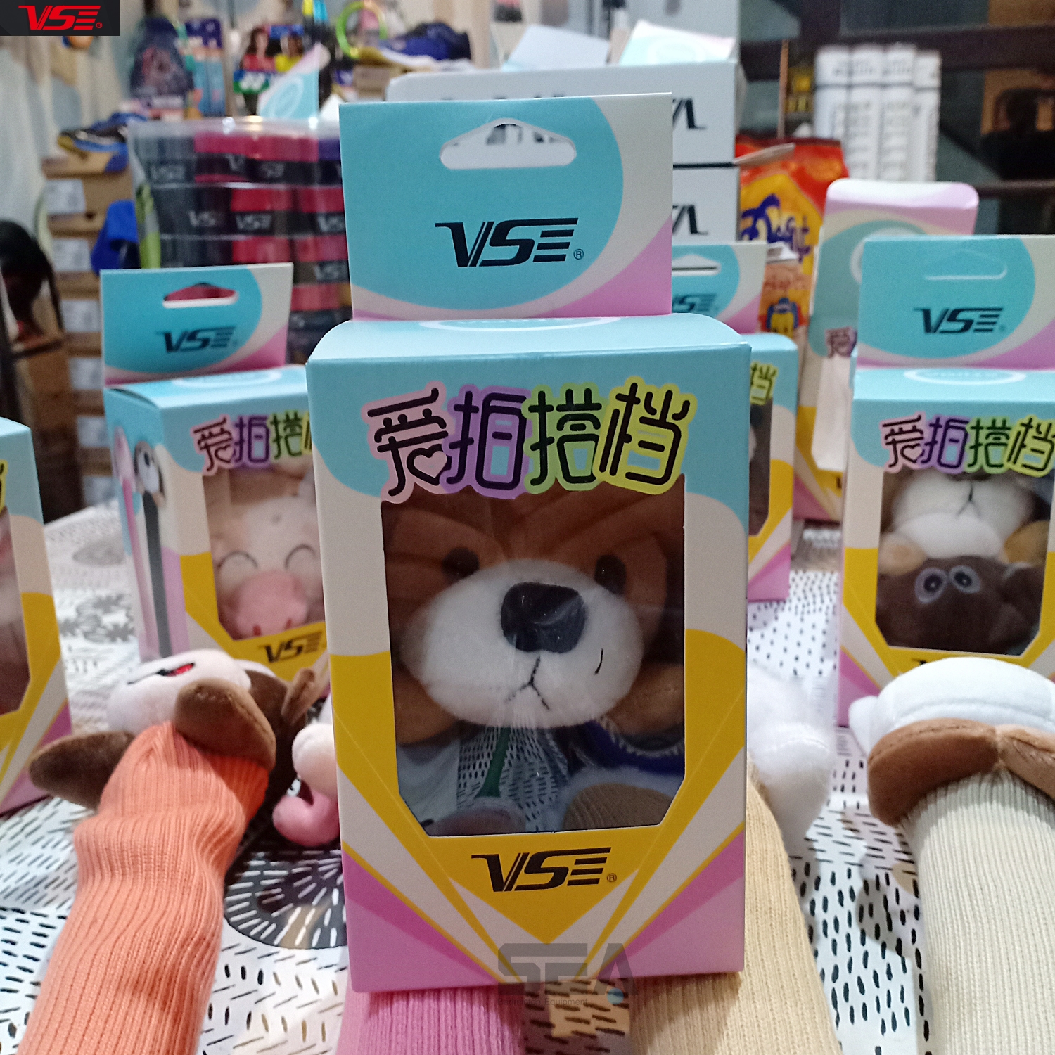 ปลอกใส่ด้ามไม้แบดลายรูปสัตว์น่ารัก VENSON VG019 ปลอกใส่ด้ามไม้แบดลายรูปสัตว์น่ารัก VENSON VG019