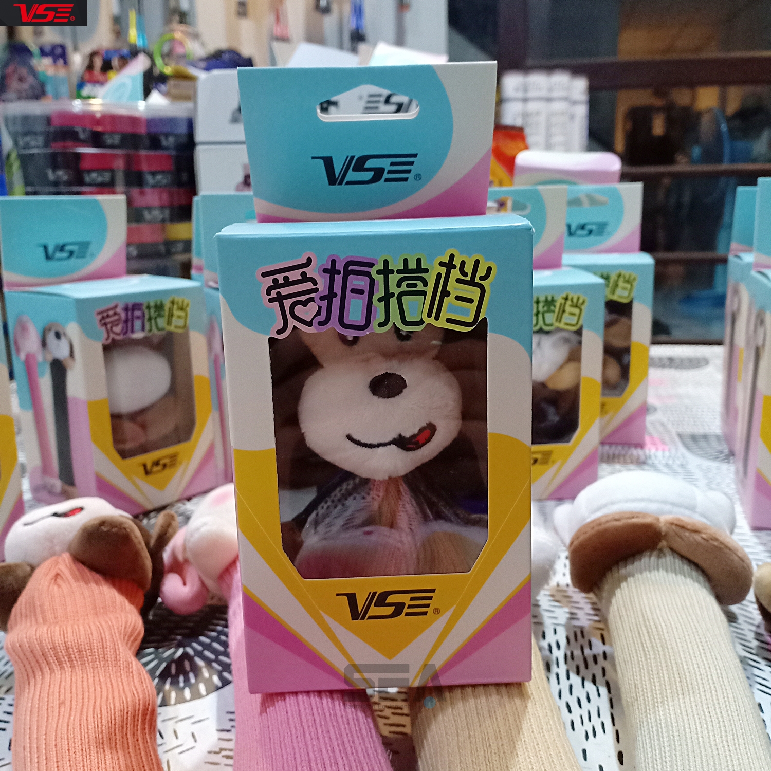 ปลอกใส่ด้ามไม้แบดลายรูปสัตว์น่ารัก VENSON VG019 ปลอกใส่ด้ามไม้แบดลายรูปสัตว์น่ารัก VENSON VG019