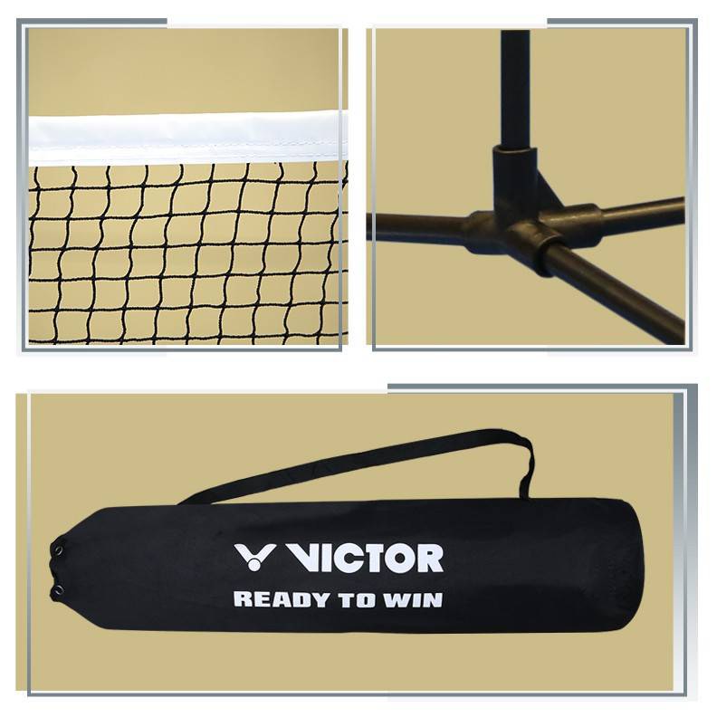 VICTOR ชุดเน็ตตาข่ายสำหรับตีแบดมินตันแบบพกพา รุ่น C-7041 VICTOR ชุดเน็ตตาข่ายสำหรับตีแบดมินตันแบบพกพา รุ่น C-7041