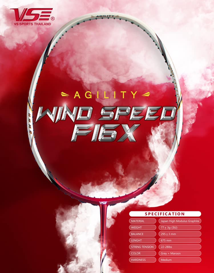 VENSON รุ่น WIND SPEED F16X VENSON รุ่น WIND SPEED F16X