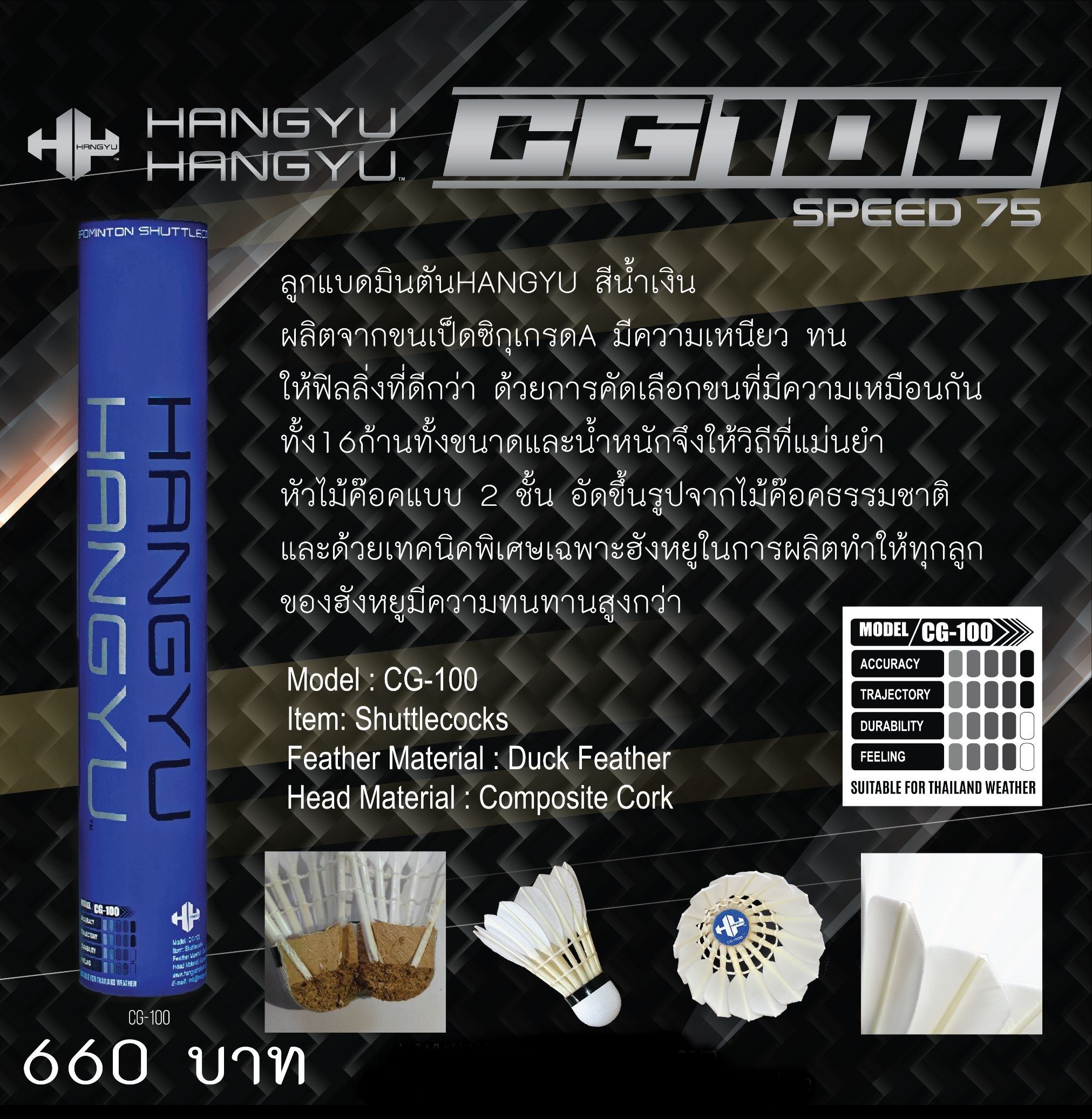HANGYU รุ่น CG-100 BLUE (75/76)