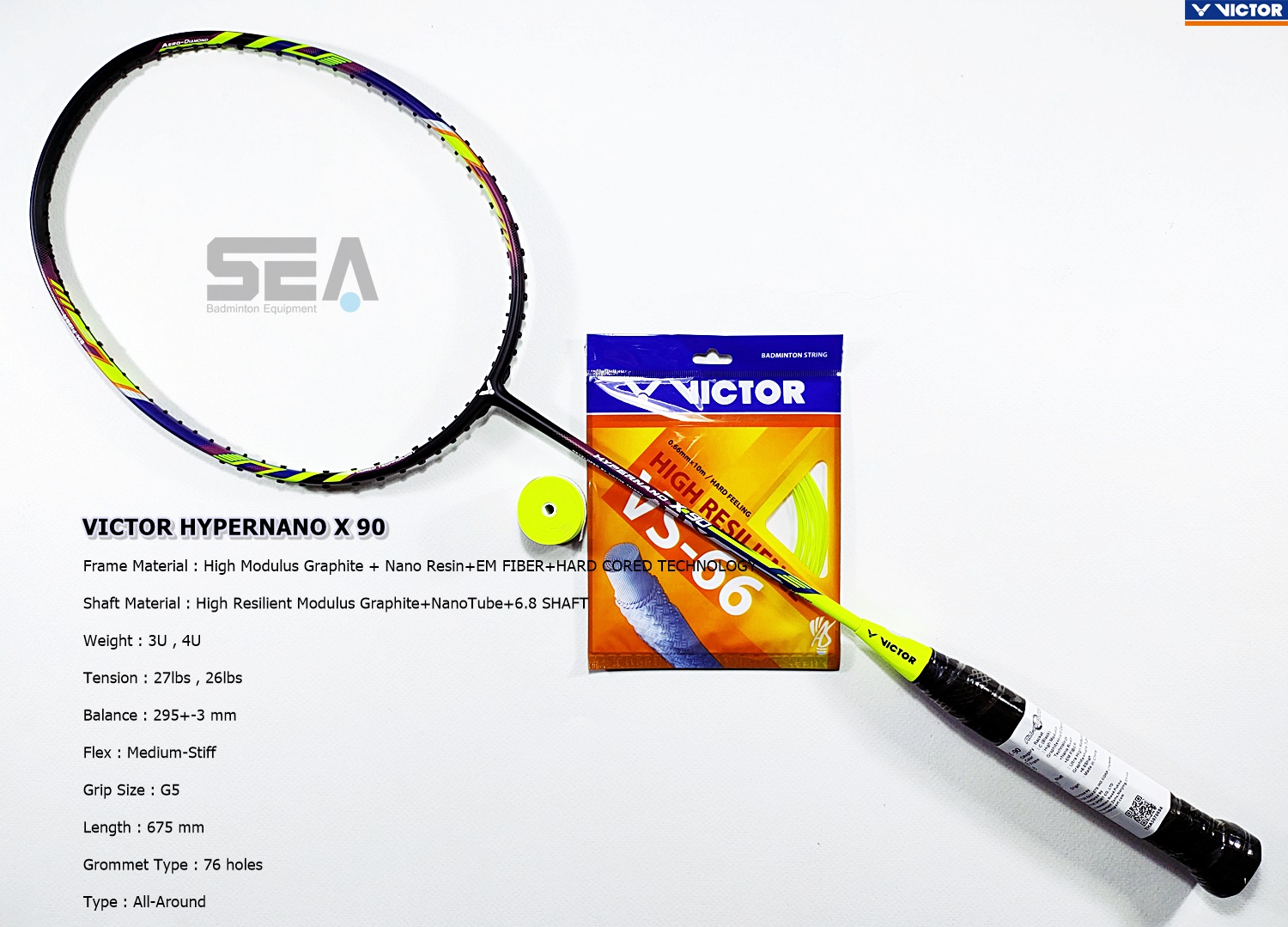 VICTOR รุ่น HYPERNANO X90 VICTOR รุ่น HYPERNANO X90