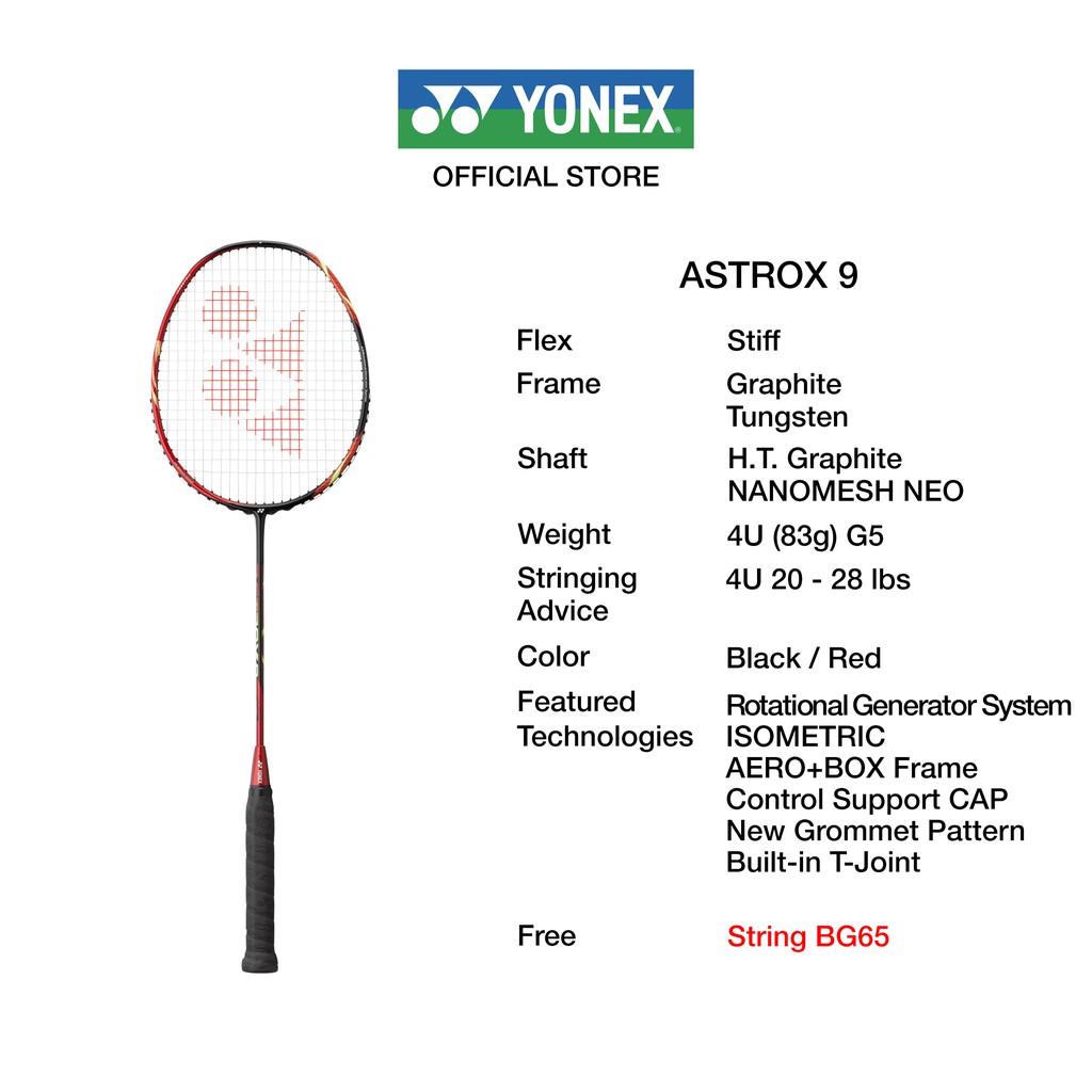 YONEX รุ่น ASTROX 9 YONEX รุ่น ASTROX 9