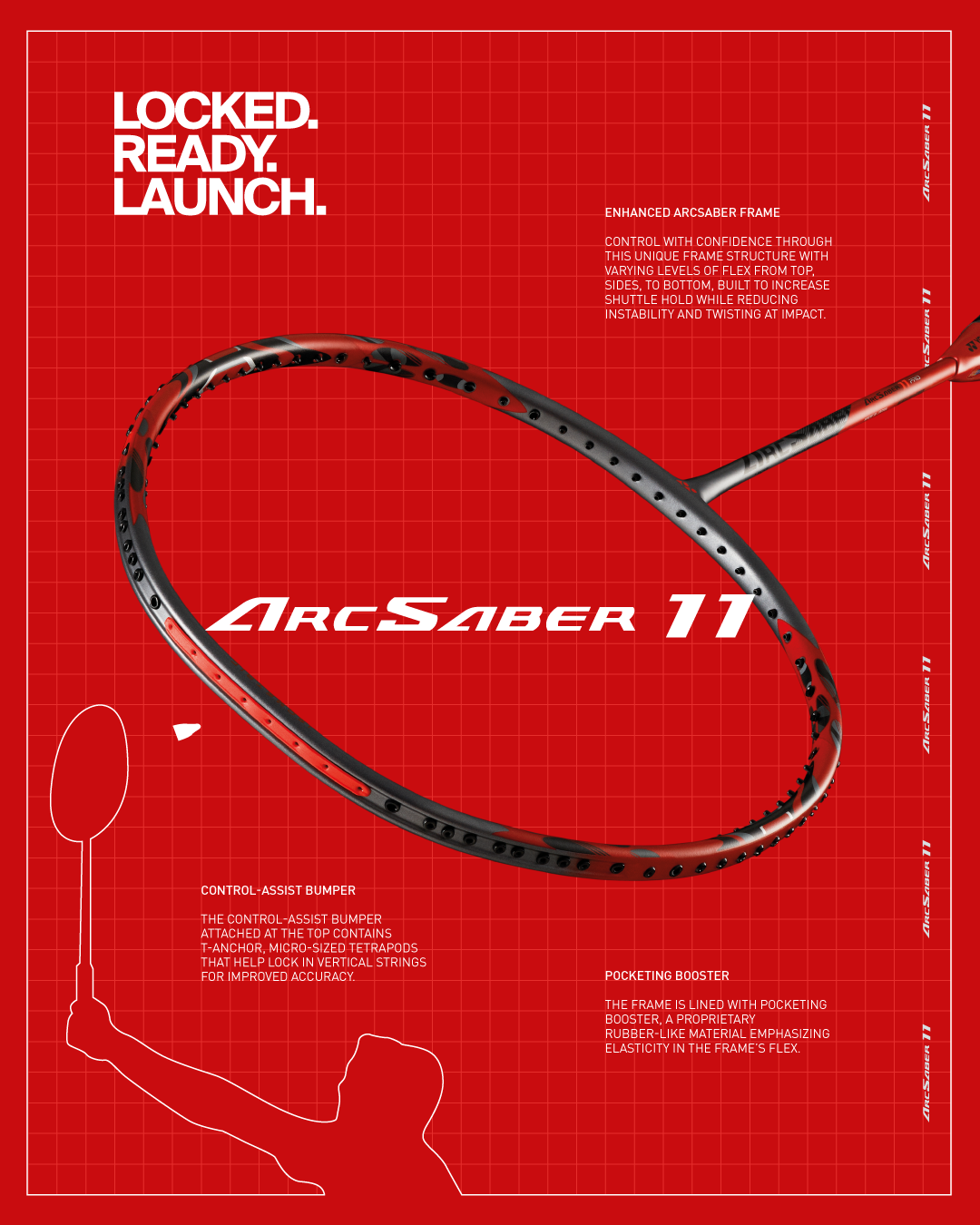 YONEX รุ่น ARCSABER 11 TOUR YONEX รุ่น ARCSABER 11 TOUR