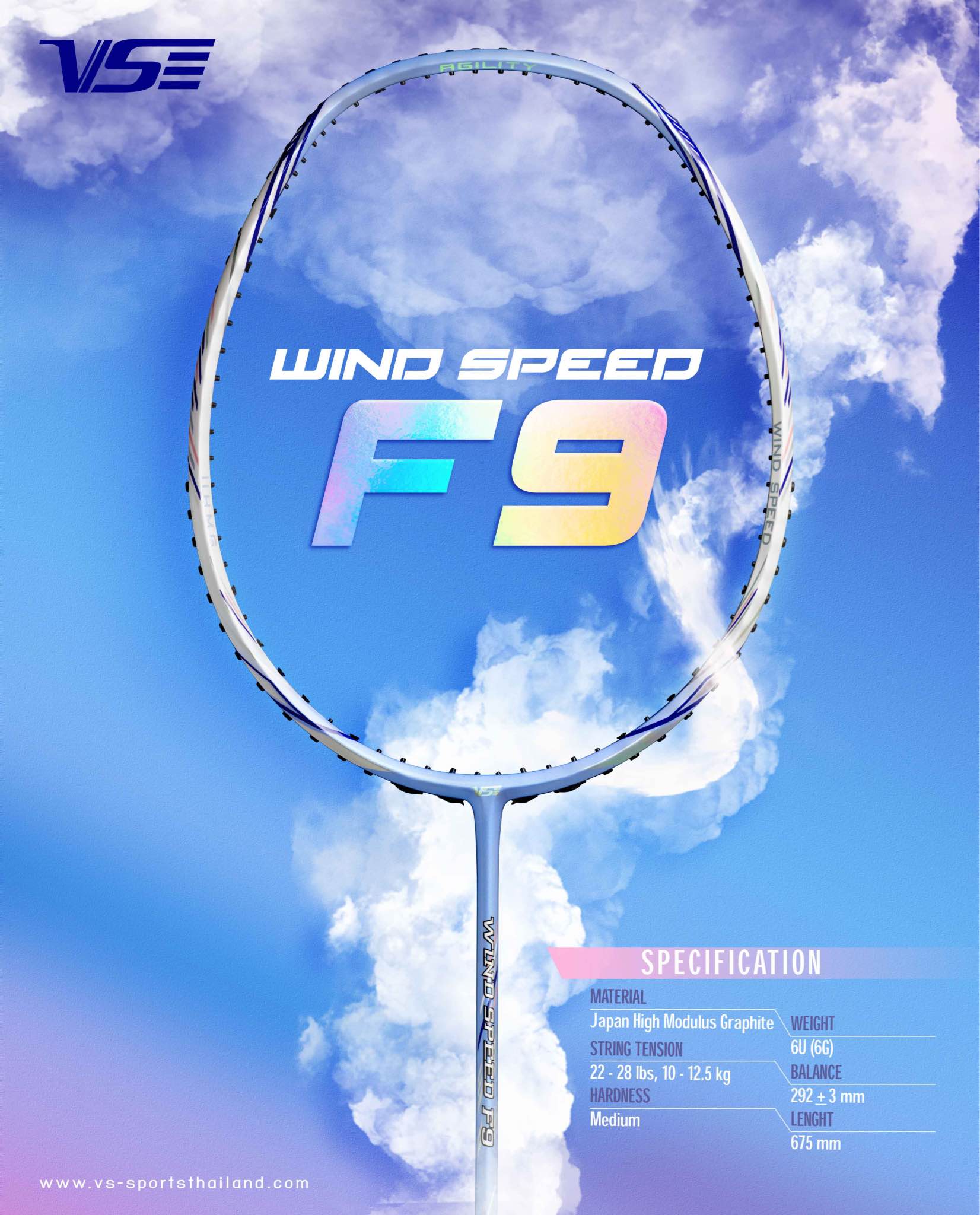 VENSON รุ่น WIND SPEED F9 VENSON รุ่น WIND SPEED F9