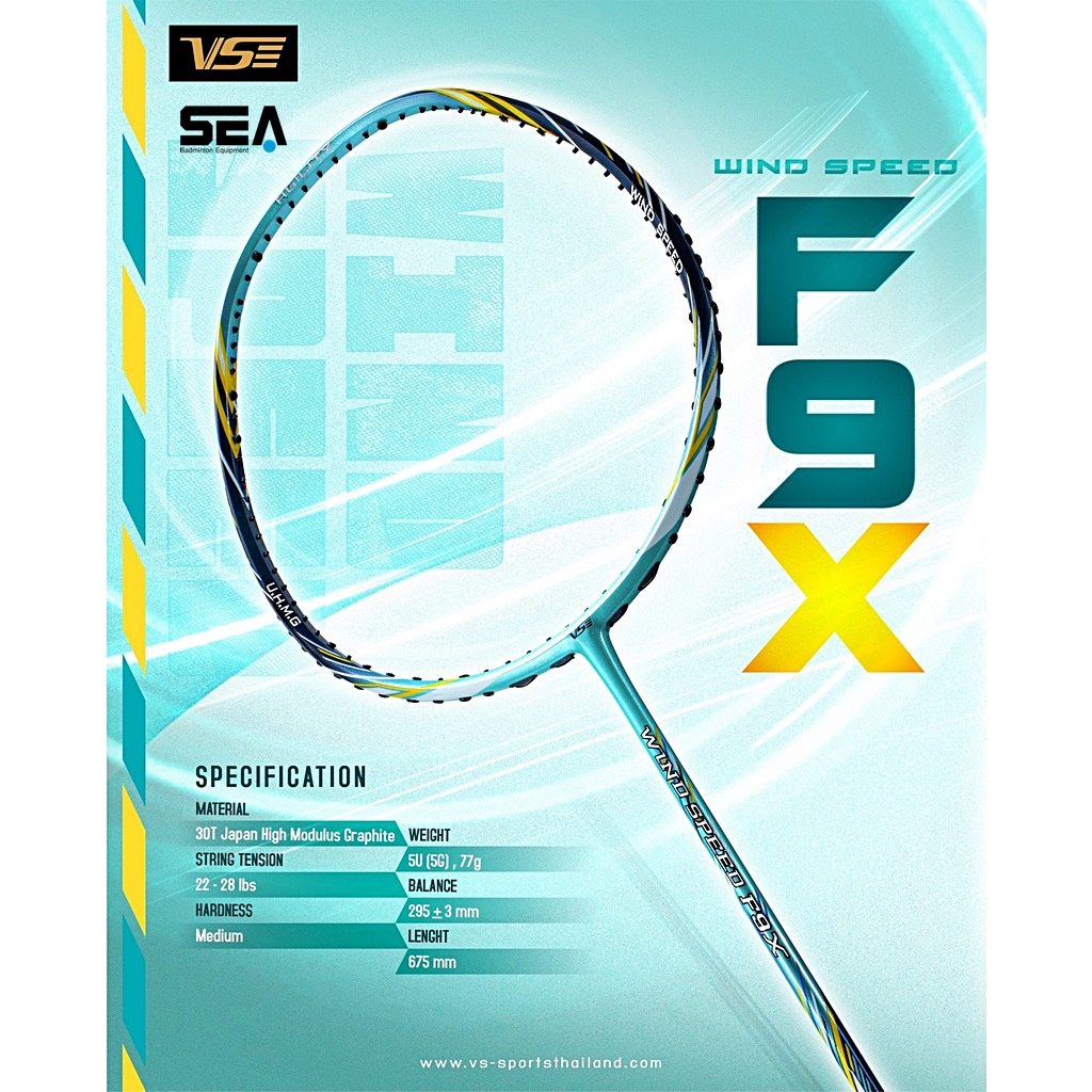 VENSON รุ่น WIND SPEED F9X VENSON รุ่น WIND SPEED F9X