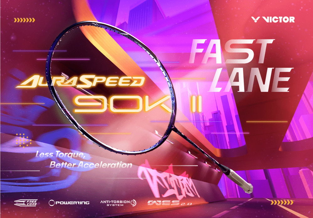 VICTOR รุ่น AURASPEED 90K II B VICTOR รุ่น AURASPEED 90K II B