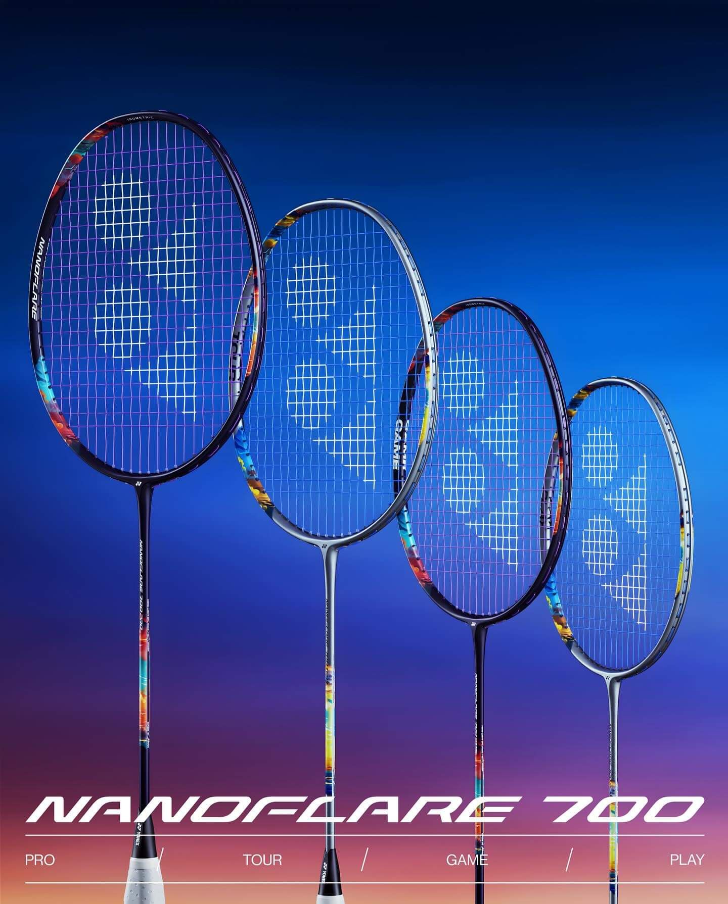 YONEX รุ่น NANOFLARE 700 PLAY (Silver Skyblue) YONEX รุ่น NANOFLARE 700 PLAY (Silver Skyblue)